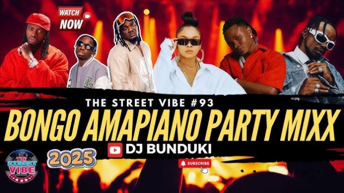 DJ Bunduki The Street Vibe 2025 Bongo Amapiano Party Mixx Ft Chino Kidd, Mbosso, Diamond Platnumz, Marioo