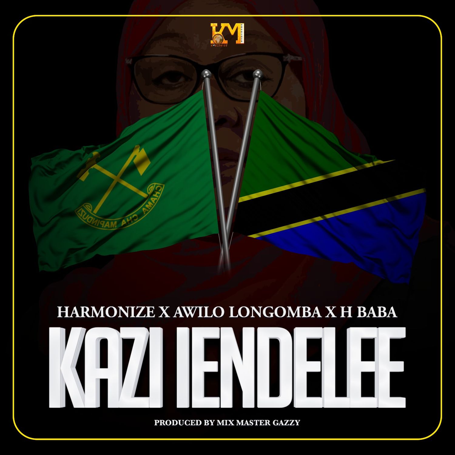 Harmonize Ft H Baba & Awilo Longomba - Kazi Iendelee
