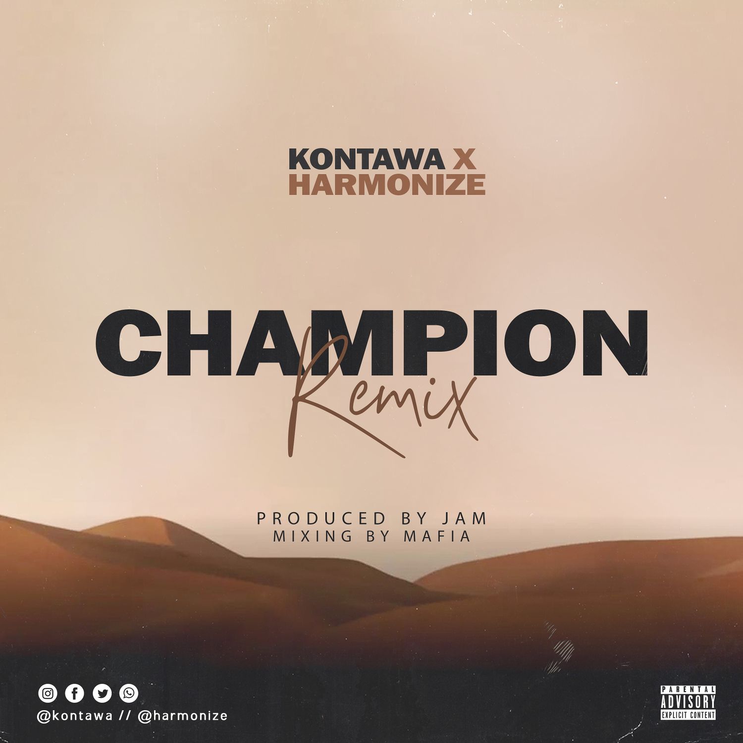 Kontawa Ft Harmonize - Champion Remix