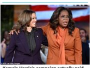 Kamala Harris Paid $2.5M To Oprah Winfrey’s Harpo Productions