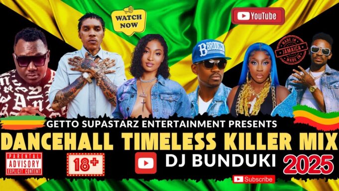 DJ BUNDUKI DANCEHALL TIMELESS KILLER MIX FT VYBZ KARTEL, DEMARCO, SPICE, SHENSEA, FRANKIE DEE,SHAGGY