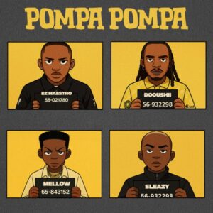 Ez Maestro Ft Dooushii Ft Mellow & Sleazy & Phenyo Tsebe - Pompa Pompa