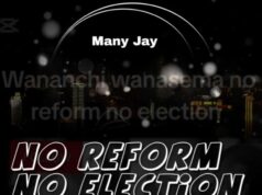 Many Jay – No reform No Election