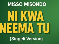 Misso Misondo – Ni kwa Neema Tu (Singeli Version) Misso Misondo - Ni kwa Neema Tu (Singeli Version)