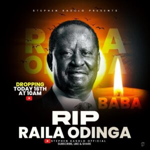 Stephen Kasolo - Raila Odinga RIP